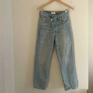 AGOLDE jeans criss cross